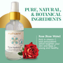 100% Pure rose hydrosol for the skin.  Made from high quality fragrant roses.